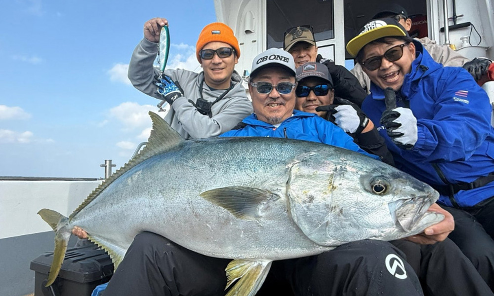 玄界灘ヒラマサ遠征ツアー